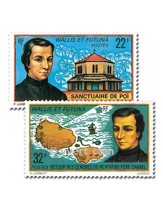 n° 196/197 - Timbre Wallis et Futuna Poste