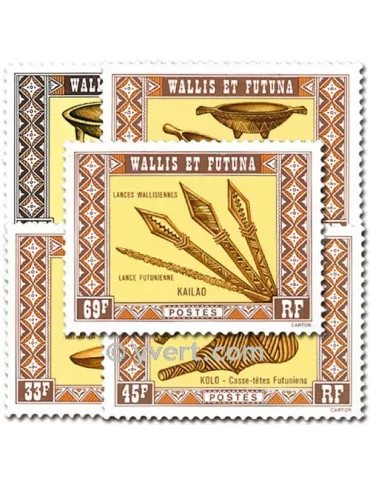 n° 198/202 - Timbre Wallis et Futuna Poste 2