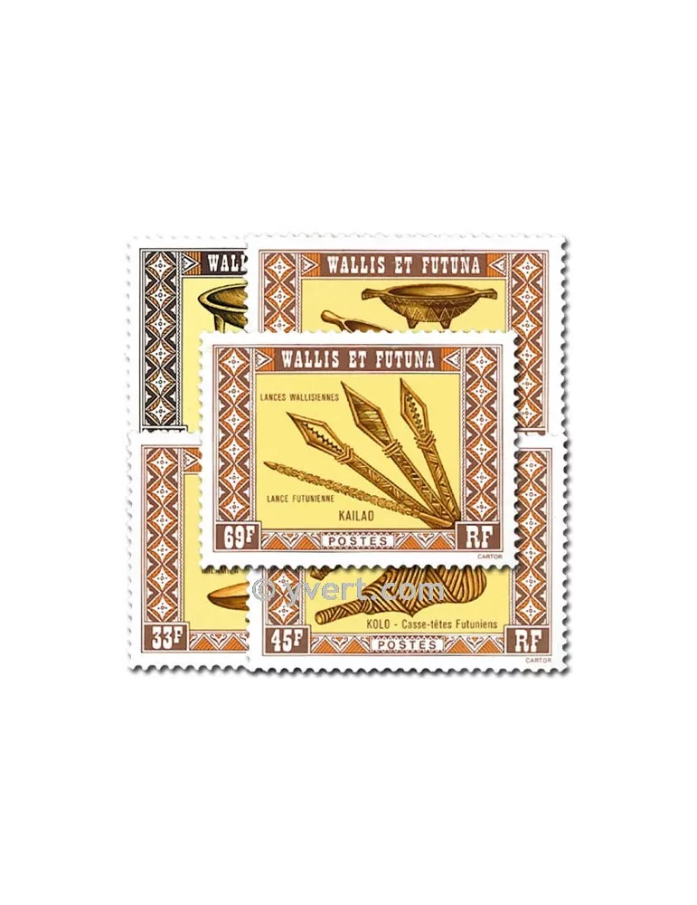 n° 198/202 - Timbre Wallis et Futuna Poste