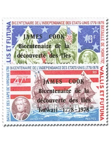 n° 208/209 - Timbre Wallis et Futuna Poste