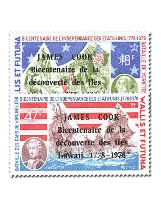 n° 208/209 - Timbre Wallis et Futuna Poste