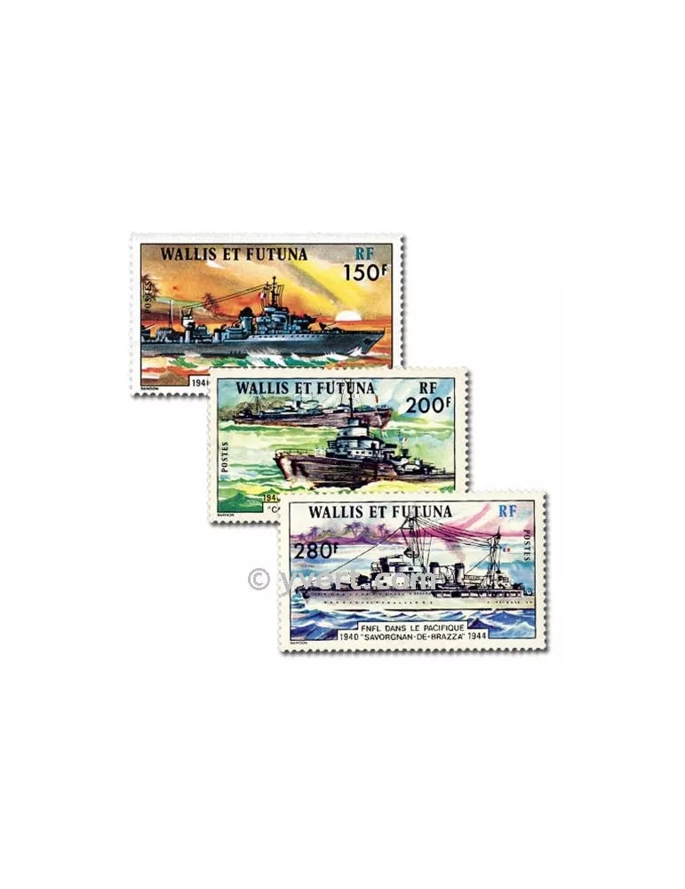 n° 210/212 - Timbre Wallis et Futuna Poste