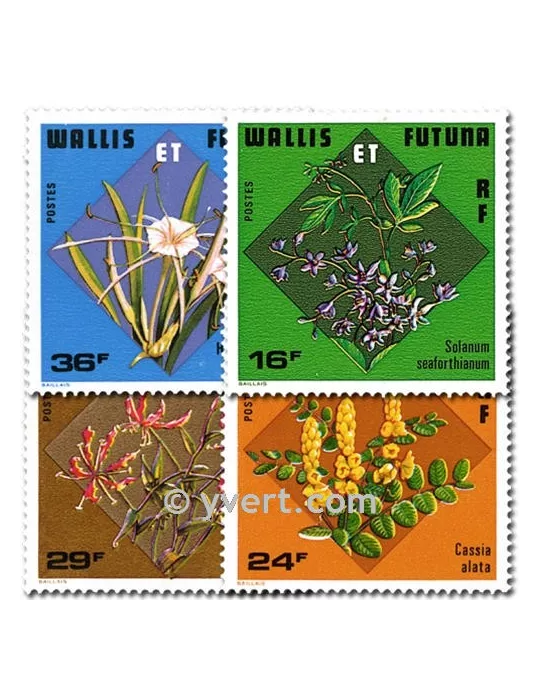 n° 213/216 - Timbre Wallis et Futuna Poste