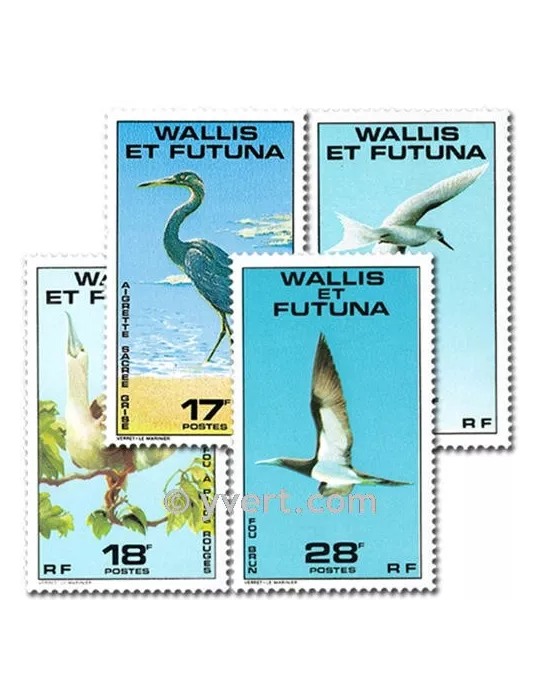 n° 217/220 - Timbre Wallis et Futuna Poste
