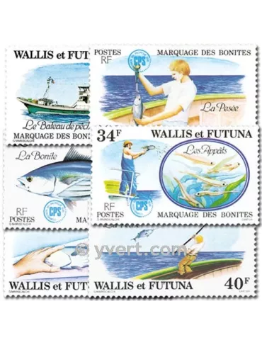 n° 226/231 - Timbre Wallis et Futuna Poste 2