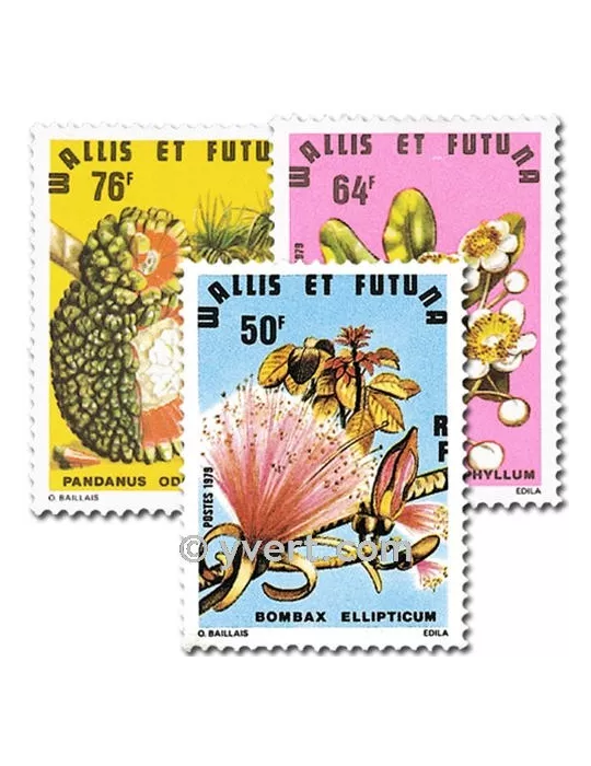 n° 234/236 - Timbre Wallis et Futuna Poste