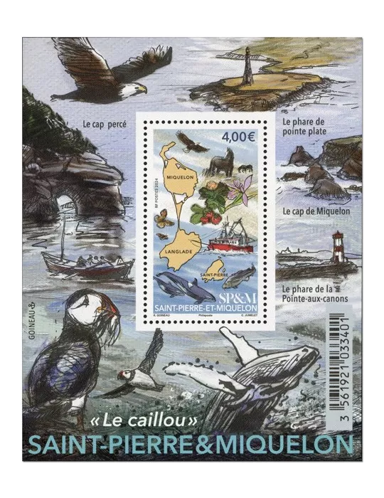 n° F1337 - Timbre Saint-Pierre et Miquelon Poste