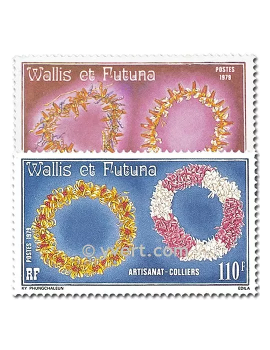n° 241/242 - Timbre Wallis et Futuna Poste