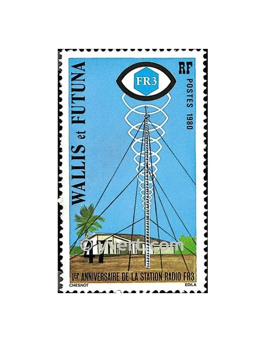 n° 257 - Timbre Wallis et Futuna Poste