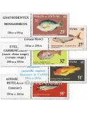 n° 259/263f (feuille) - Timbre Wallis et Futuna Poste