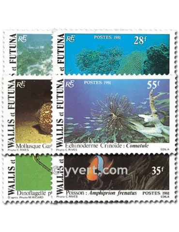 n° 267/272 - Timbre Wallis et Futuna Poste 2