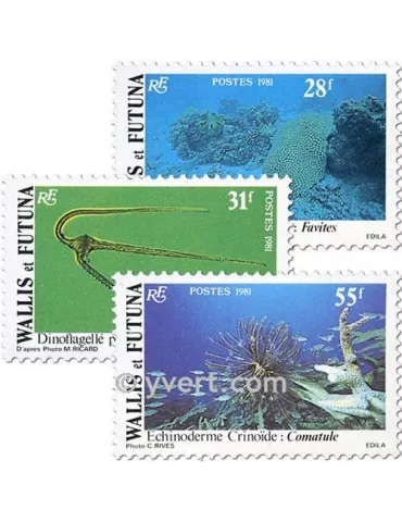 n° 267/272f (feuille) - Timbre Wallis et Futuna Poste 2