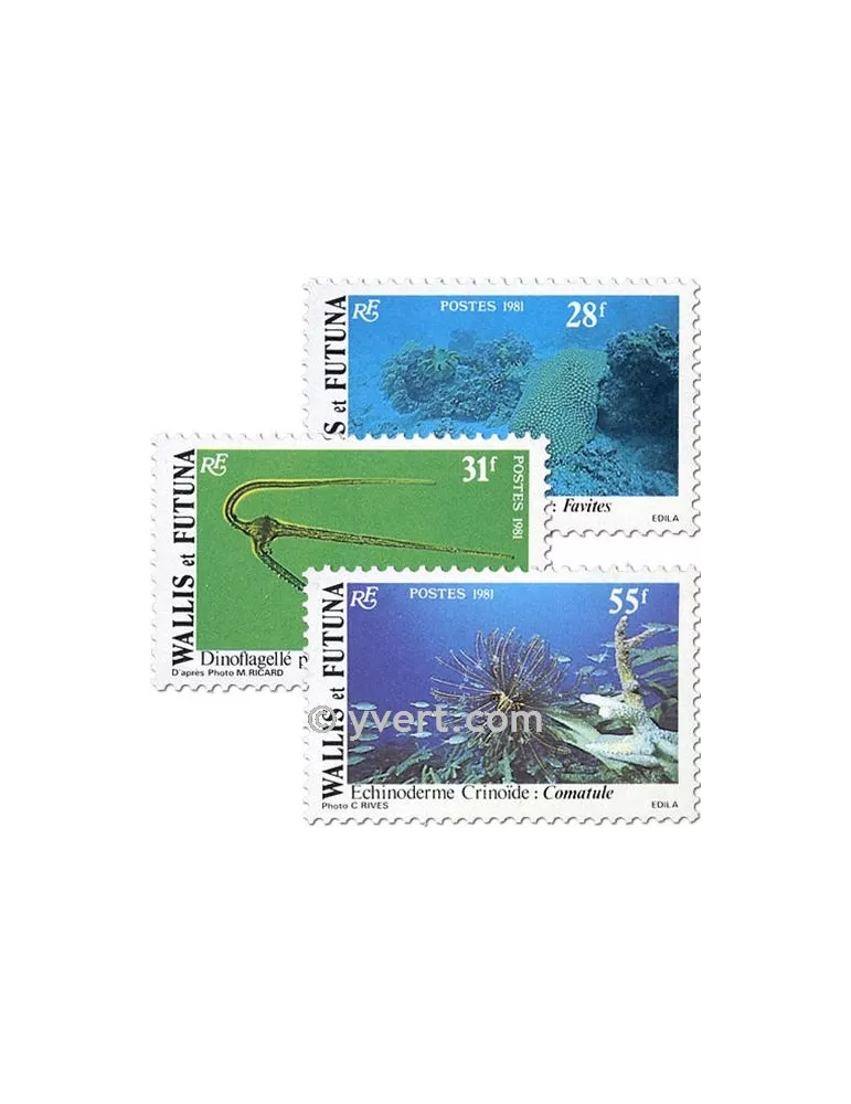 n° 267/272f (feuille) - Timbre Wallis et Futuna Poste