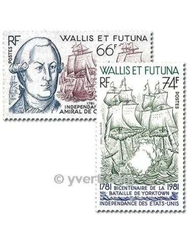 n° 277/278 - Timbre Wallis et Futuna Poste 2