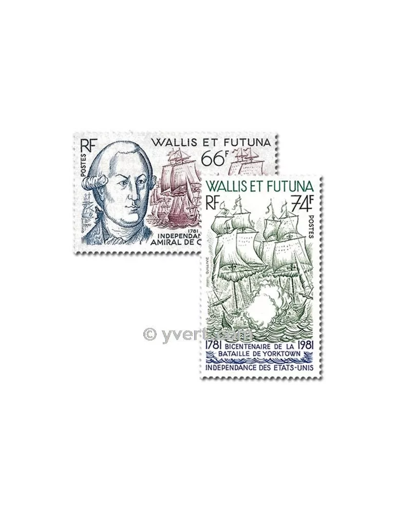 n° 277/278 - Timbre Wallis et Futuna Poste