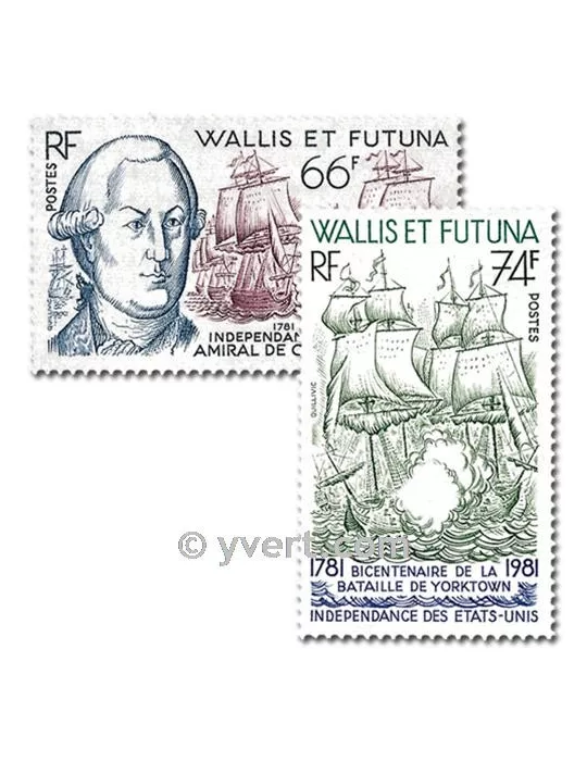 n° 277/278 - Timbre Wallis et Futuna Poste