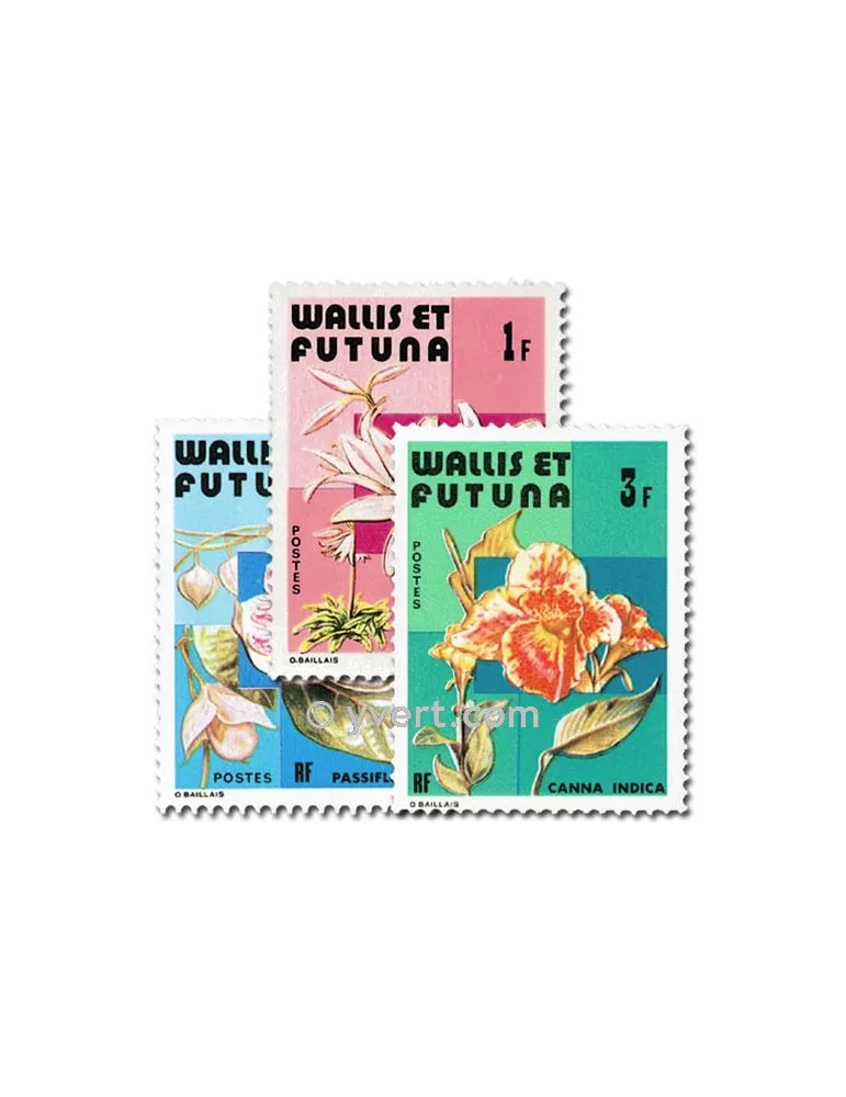 n° 282/284 - Timbre Wallis et Futuna Poste
