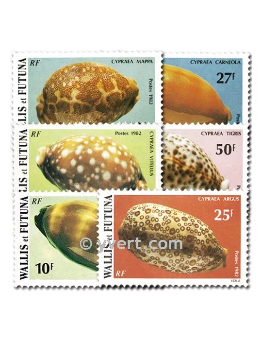 n° 291/296 - Timbre Wallis et Futuna Poste