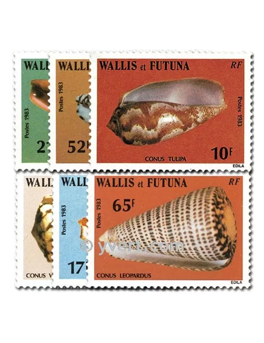 n° 306/311 - Timbre Wallis et Futuna Poste