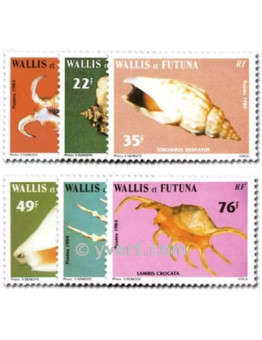 n° 312/317 - Timbre Wallis et Futuna Poste 2