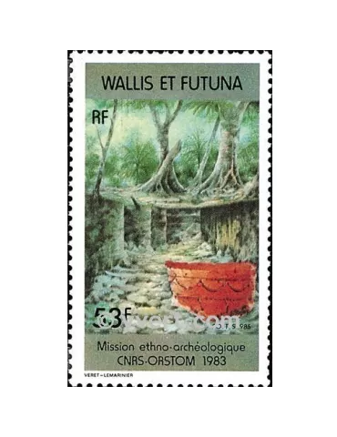 n° 322 - Timbre Wallis et Futuna Poste 2