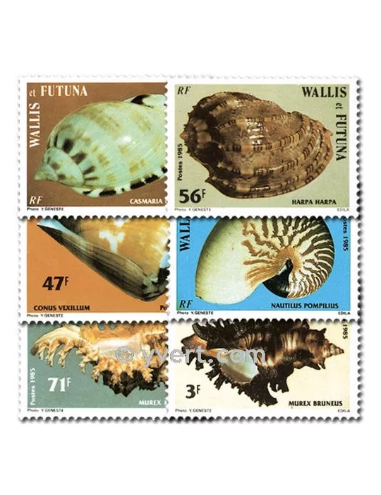 n° 323/328 - Timbre Wallis et Futuna Poste
