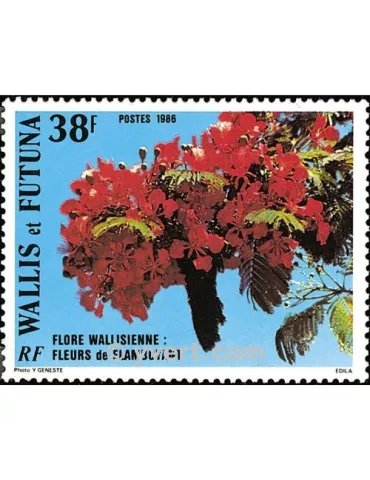 n° 336 - Timbre Wallis et Futuna Poste 2