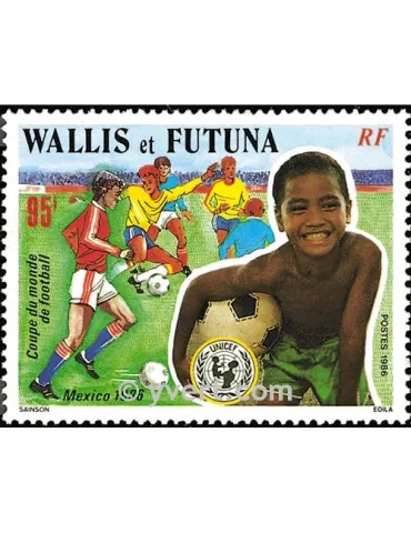n° 343 - Timbre Wallis et Futuna Poste 2