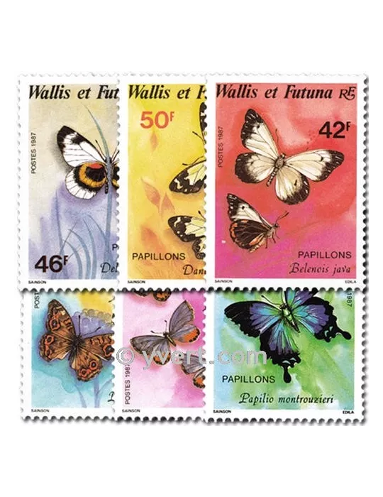 n° 353/358 - Timbre Wallis et Futuna Poste
