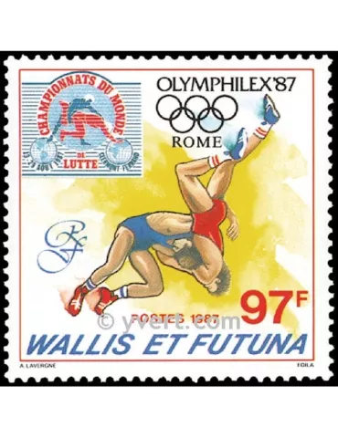 n° 366 - Timbre Wallis et Futuna Poste 2