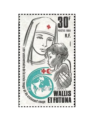 n° 377 - Timbre Wallis et Futuna Poste 2