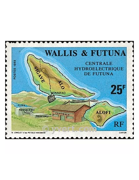 n° 386 - Timbre Wallis et Futuna Poste