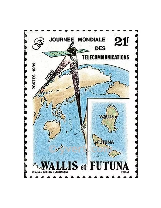 n° 387 - Timbre Wallis et Futuna Poste