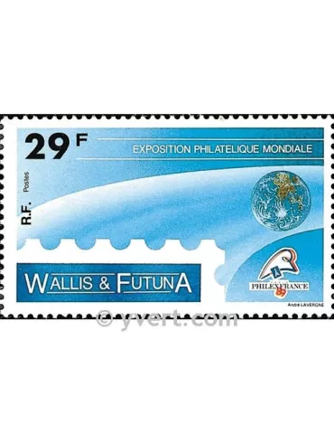 n° 389 - Timbre Wallis et Futuna Poste 2