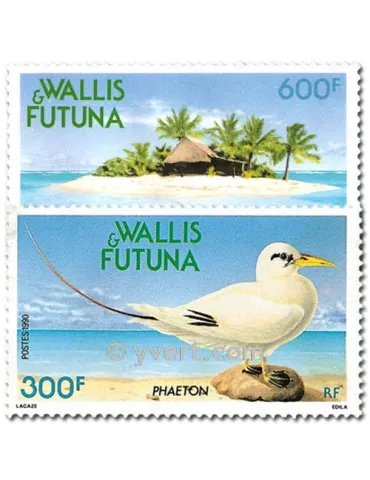 n° 398/399 - Timbre Wallis et Futuna Poste 2