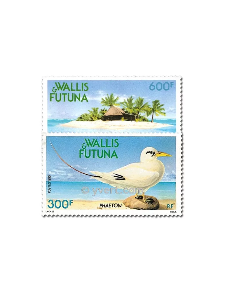 n° 398/399 - Timbre Wallis et Futuna Poste