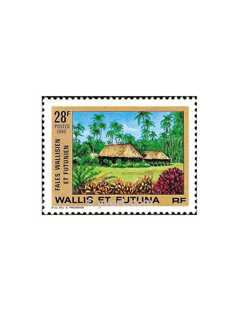 n° 402 - Timbre Wallis et Futuna Poste