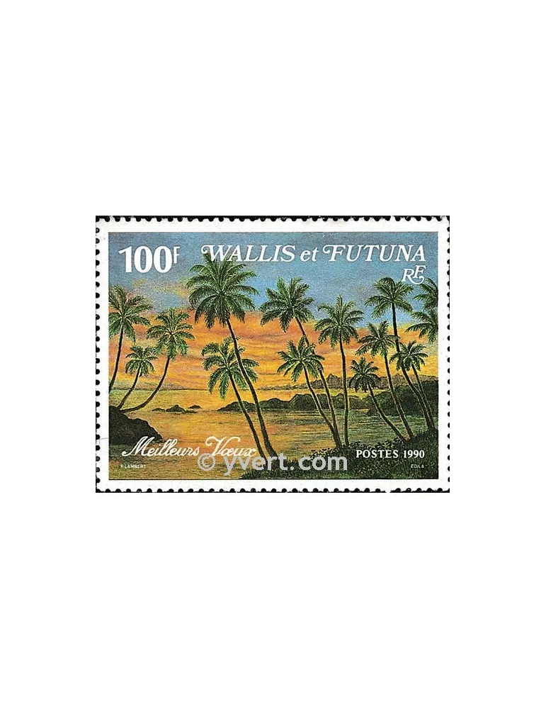 n° 404A - Timbre Wallis et Futuna Poste