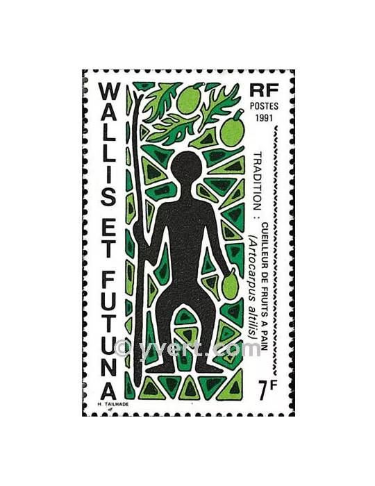n° 416 - Timbre Wallis et Futuna Poste
