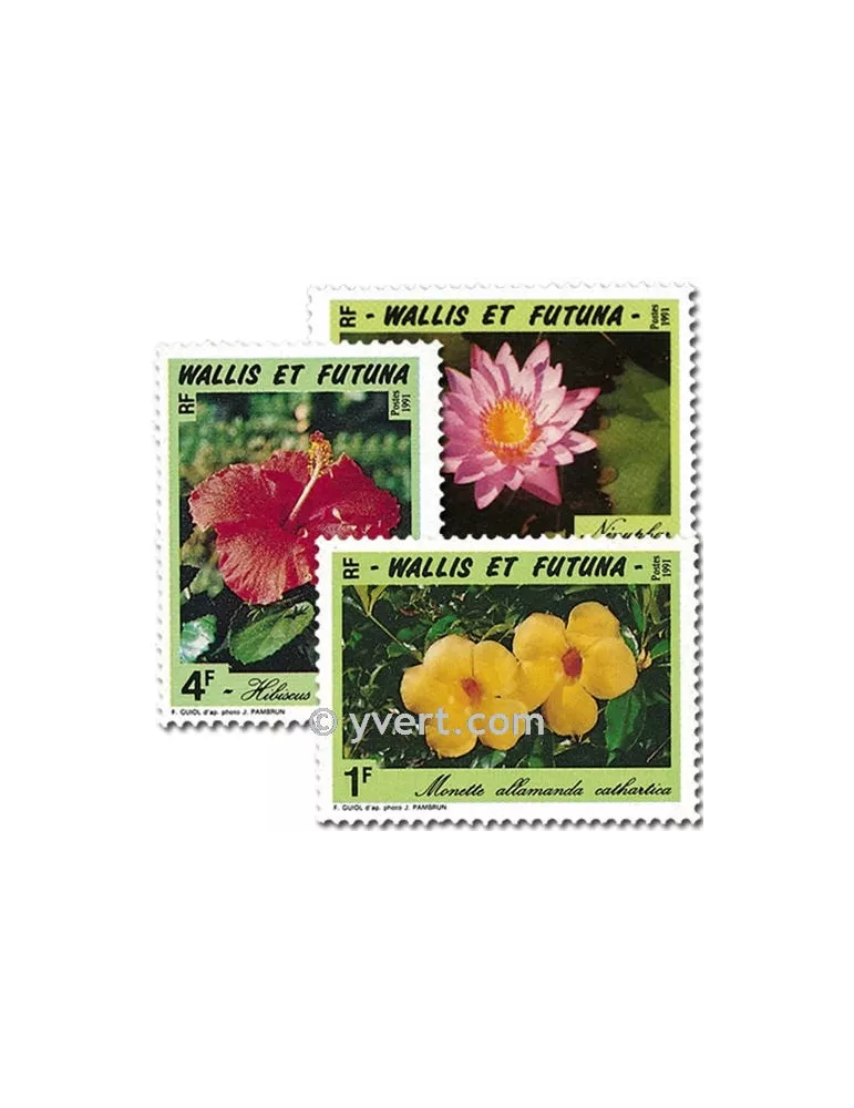 n° 420/422 - Timbre Wallis et Futuna Poste