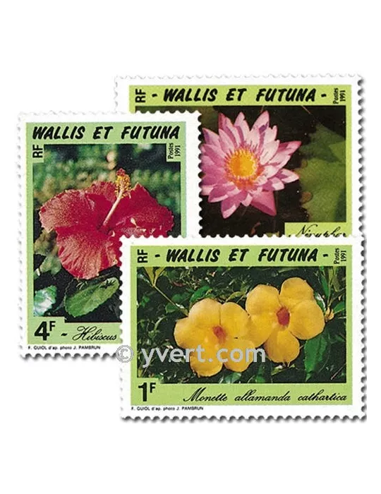 n° 420/422 - Timbre Wallis et Futuna Poste
