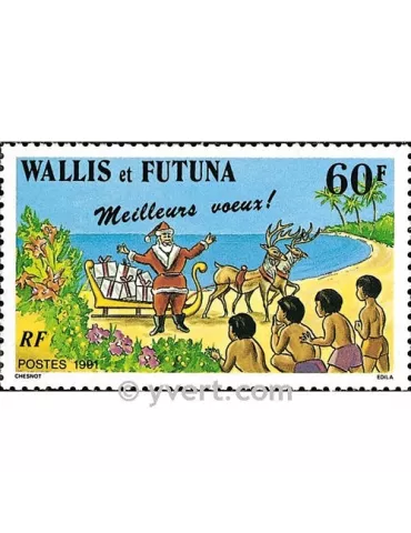 n° 423 - Timbre Wallis et Futuna Poste 2