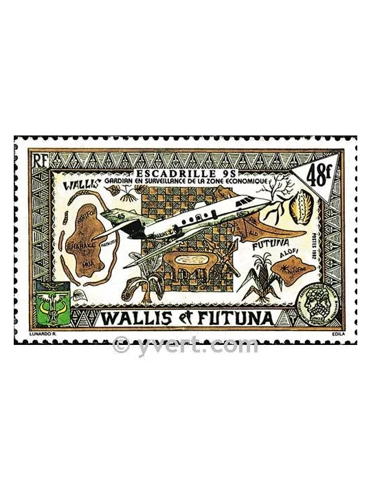 n° 424 - Timbre Wallis et Futuna Poste