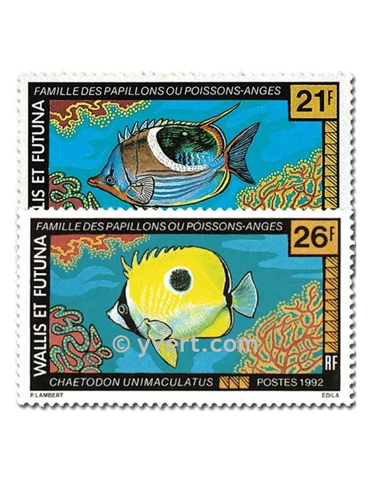 n° 430/431 - Timbre Wallis et Futuna Poste