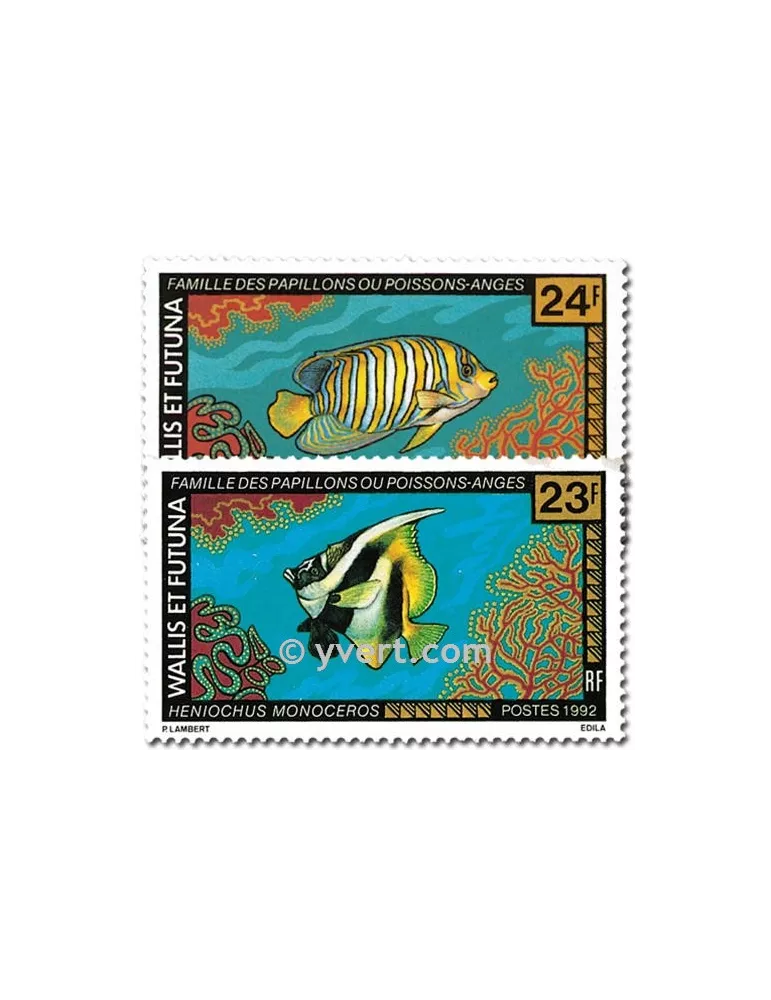 n° 439/440 - Timbre Wallis et Futuna Poste