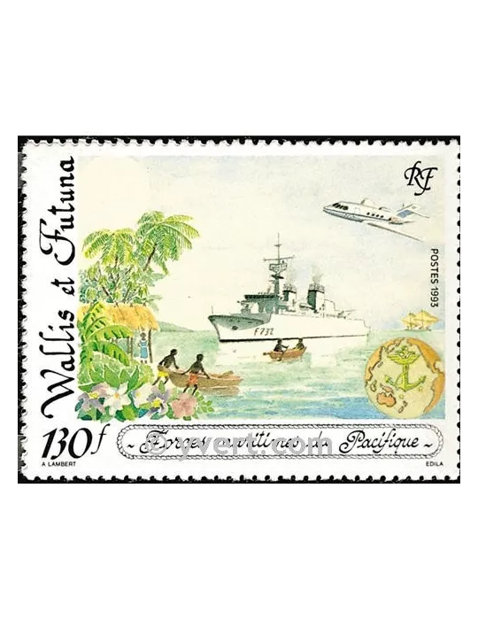 n° 444 - Timbre Wallis et Futuna Poste