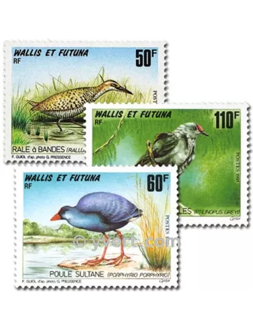 n° 446/448 - Timbre Wallis et Futuna Poste 2