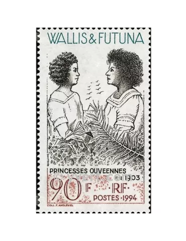 n° 466 - Timbre Wallis et Futuna Poste 2