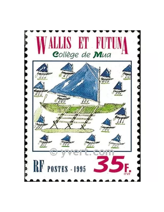 n° 477 - Timbre Wallis et Futuna Poste