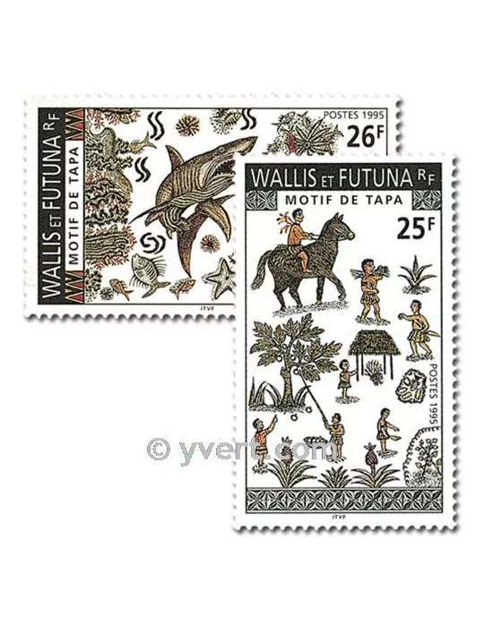 n° 483/484 - Timbre Wallis et Futuna Poste